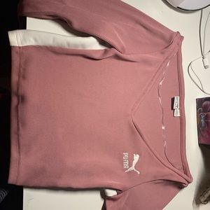 Ribbed Puma Crop Top